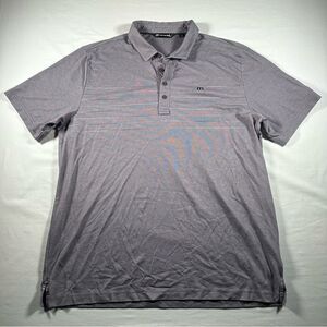 Travis Mathew Men’s Short Sleeve Golf Polo Shirt Size XXL Gray Kierland Outdoors
